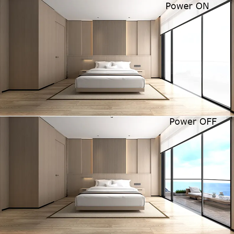  Laminated 84% High Transparency Smart Film